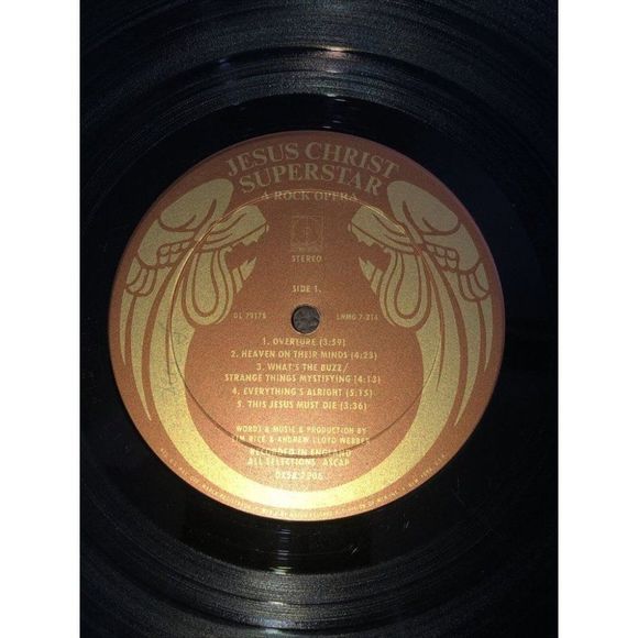 Jesus Christ Superstar 1970 vinyl Rock Opera VG - Picture 4 of 9